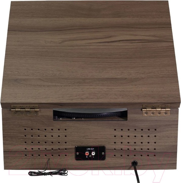 Изображение товара Проигрыватель виниловых пластинок Alive Audio Fusion Dark Wood c Bluetooth и FM-радио / FSN-01-DW