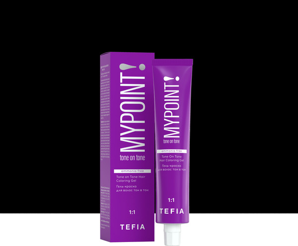 Изображение товара Гель-краска для волос Tefia Mypoint Tone On Tone 10/0 (60мл, экстра светлый блондин натуральный)