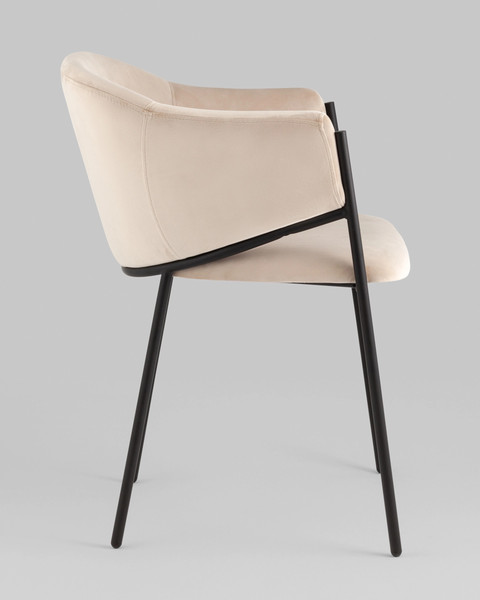 Изображение товара Стул Stool Group Brace (велюр молочный)