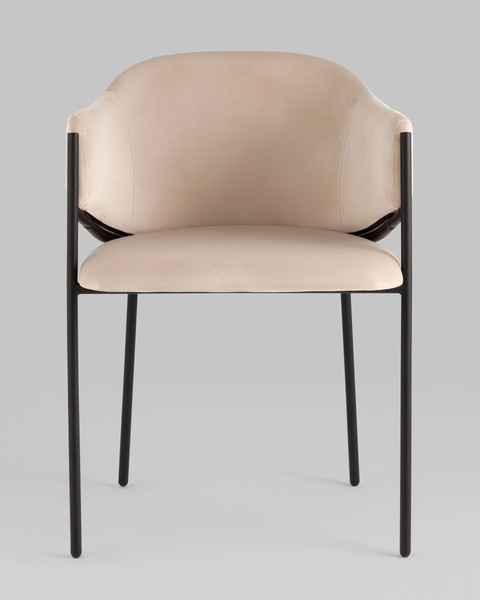 Изображение товара Стул Stool Group Brace (велюр молочный)