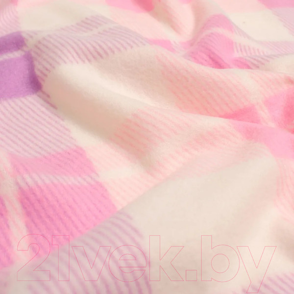 Изображение товара Плед Casa Conforte London 130x170 / 6155161 (сиреневый/розовый)