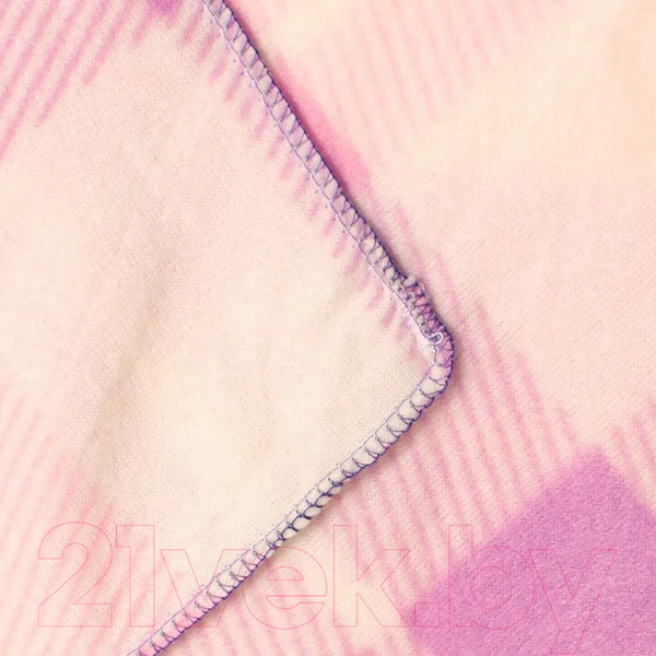 Изображение товара Плед Casa Conforte London 130x170 / 6155161 (сиреневый/розовый)