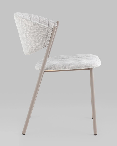 Изображение товара Стул Stool Group Харпер (рогожка серо-голубой/каркас серый матовый)