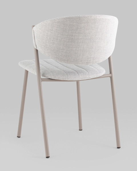 Изображение товара Стул Stool Group Харпер (рогожка серо-голубой/каркас серый матовый)