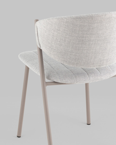 Изображение товара Стул Stool Group Харпер (рогожка серо-голубой/каркас серый матовый)