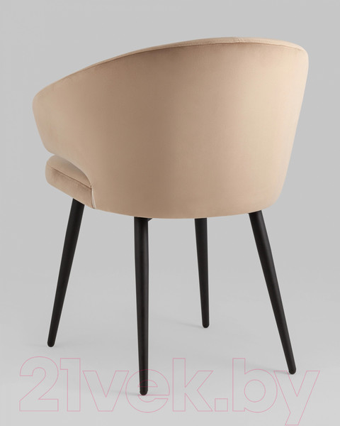 Изображение товара Стул Stool Group Codo с подлокотниками (велюр капучино)