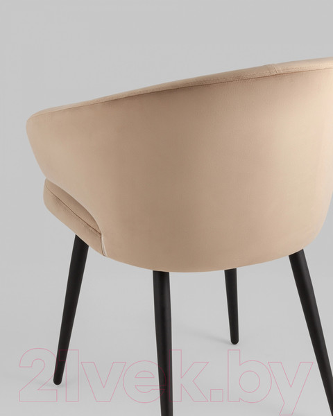 Изображение товара Стул Stool Group Codo с подлокотниками (велюр капучино)