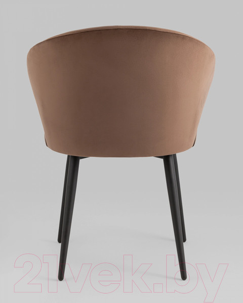 Изображение товара Стул Stool Group Codo с подлокотниками (велюр коричневый)