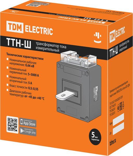 Изображение товара Трансформатор тока измерительный TDM SQ1101-1153