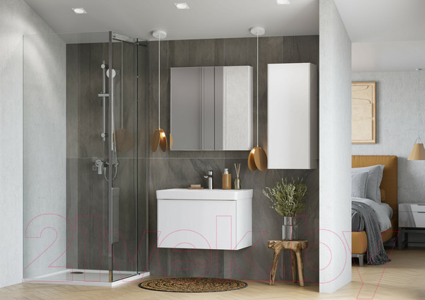 Изображение товара Тумба с умывальником Акватон Асти 70 (1A2630V0AX2B0)