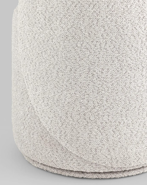 Изображение товара Пуф Stool Group Loreen вращающийся (светло-серый)