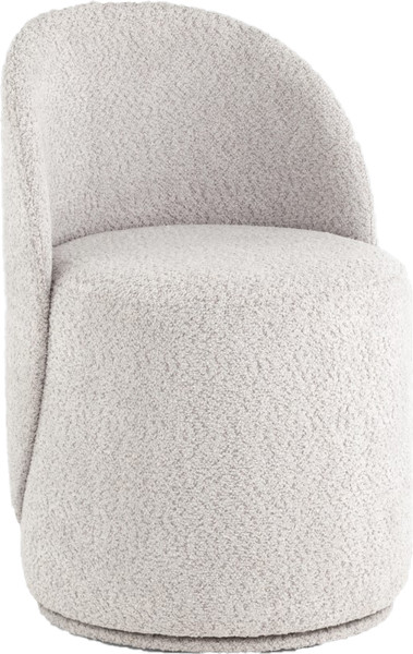 Изображение товара Пуф Stool Group Loreen вращающийся (светло-серый)