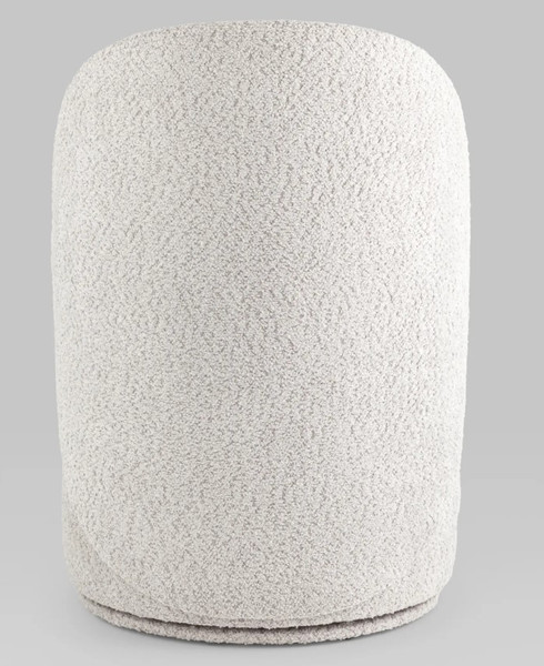 Изображение товара Пуф Stool Group Loreen вращающийся (светло-серый)