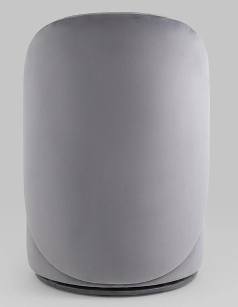 Изображение товара Пуф Stool Group Loreen вращающийся (велюр серый)