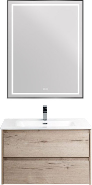 Изображение товара Зеркало BelBagno SPC-KRAFT-700-900-LED-TCH-WARM-NERO