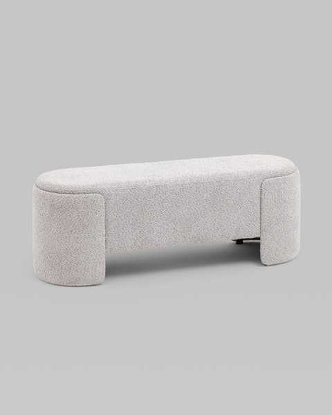 Изображение товара Банкетка Stool Group Taks (букле светло-серый)