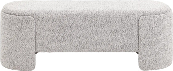 Изображение товара Банкетка Stool Group Taks (букле светло-серый)