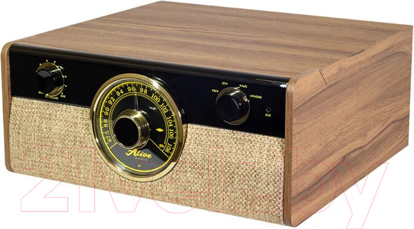 Изображение товара Проигрыватель виниловых пластинок Alive Audio Fusion Light Wood c Bluetooth и FM-радио / FSN-01-LW