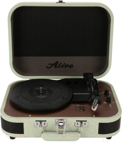 Изображение товара Проигрыватель виниловых пластинок Alive Audio Liberty Macassar Pass c Bluetooth / AA-NTE-08-BK