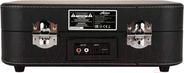 Изображение товара Проигрыватель виниловых пластинок Alive Audio Liberty Macassar Pass c Bluetooth / AA-NTE-08-BK