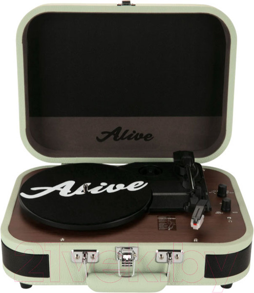 Изображение товара Проигрыватель виниловых пластинок Alive Audio Liberty Shamrock Valley c Bluetooth / AA-NTE-08-PS
