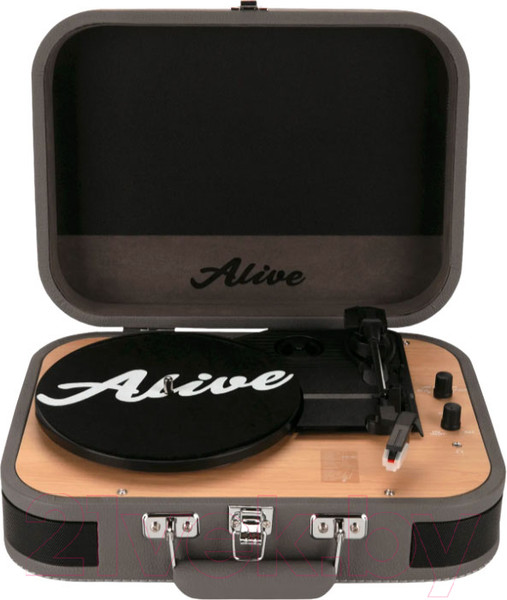 Изображение товара Проигрыватель виниловых пластинок Alive Audio Liberty Wind Chime c Bluetooth / AA-NTE-08-GY