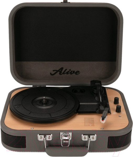 Изображение товара Проигрыватель виниловых пластинок Alive Audio Liberty Wind Chime c Bluetooth / AA-NTE-08-GY