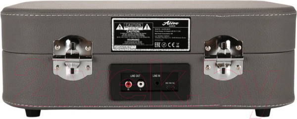 Изображение товара Проигрыватель виниловых пластинок Alive Audio Liberty Wind Chime c Bluetooth / AA-NTE-08-GY