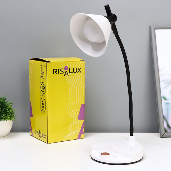 Изображение товара Настольная лампа Risalux Парасоль 10063428 (белый)