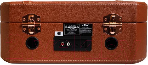 Изображение товара Проигрыватель виниловых пластинок Alive Audio Movie French chocolate c Bluetooth / MVI-05-FC