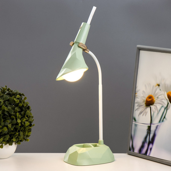 Изображение товара Настольная лампа Risalux Делсер 9352531 (зеленый)