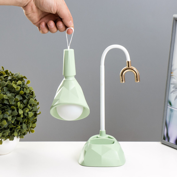 Изображение товара Настольная лампа Risalux Делсер 9352531 (зеленый)