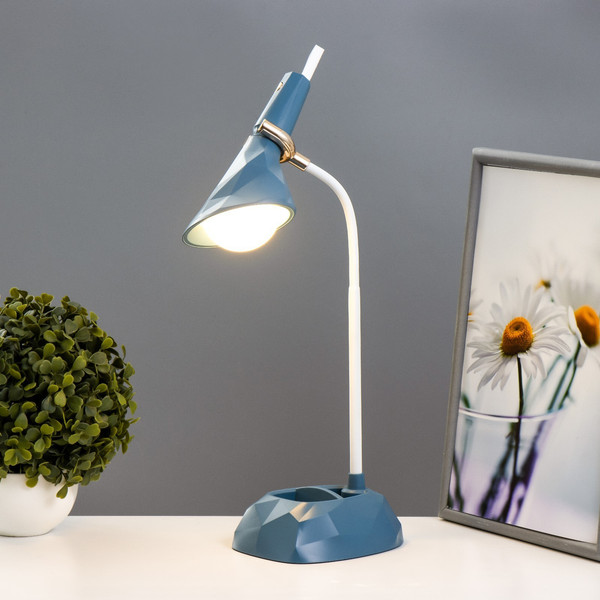 Изображение товара Настольная лампа Risalux Делсер 9352530 (синий)