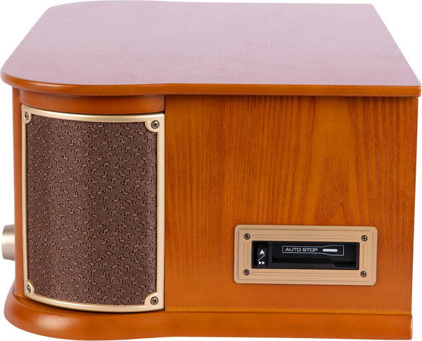 Изображение товара Проигрыватель виниловых пластинок Alive Audio Oldtimer Wood с FM-приемником / AA-OLD-01-WD