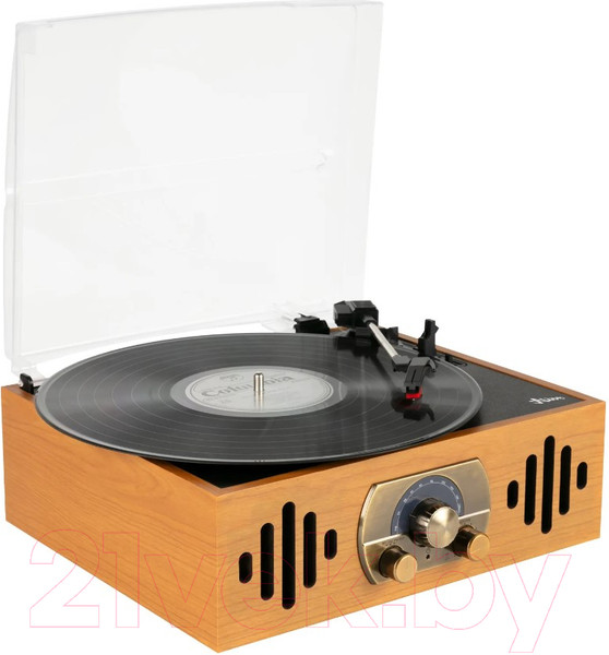 Изображение товара Проигрыватель виниловых пластинок Alive Audio Quattro LP Light Wood / AA-QTR-01-LW