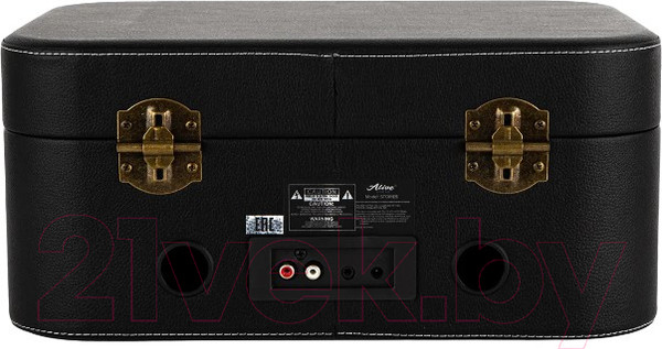 Изображение товара Проигрыватель виниловых пластинок Alive Audio Stories Glam Noir c Bluetooth / STR-06-GN