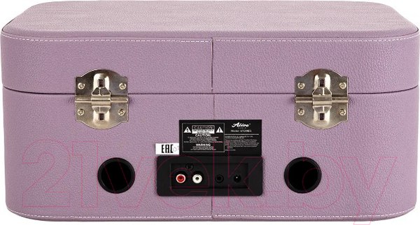 Изображение товара Проигрыватель виниловых пластинок Alive Audio Stories Lilac c Bluetooth / STR-06-LL 