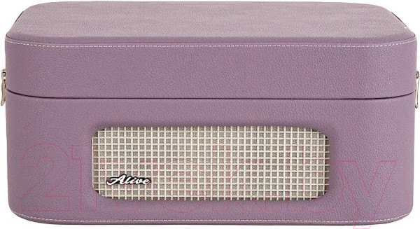 Изображение товара Проигрыватель виниловых пластинок Alive Audio Stories Lilac c Bluetooth / STR-06-LL 