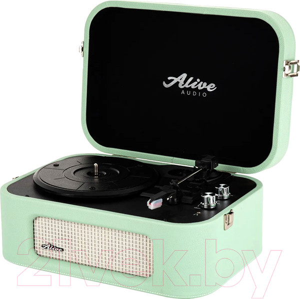 Изображение товара Проигрыватель виниловых пластинок Alive Audio Stories Mojito c Bluetooth / STR-06-MT