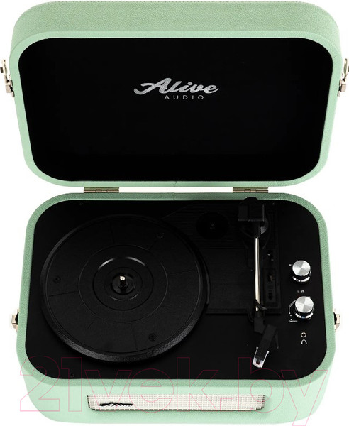 Изображение товара Проигрыватель виниловых пластинок Alive Audio Stories Mojito c Bluetooth / STR-06-MT