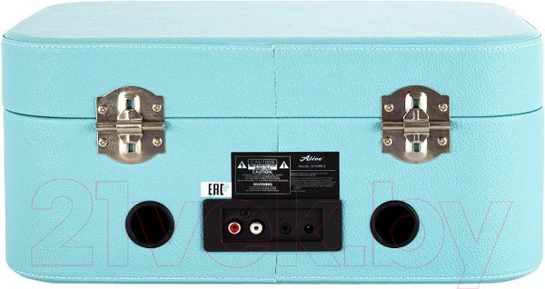 Изображение товара Проигрыватель виниловых пластинок Alive Audio Stories Turquoise c Bluetooth / STR-06-TS