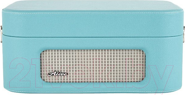 Изображение товара Проигрыватель виниловых пластинок Alive Audio Stories Turquoise c Bluetooth / STR-06-TS