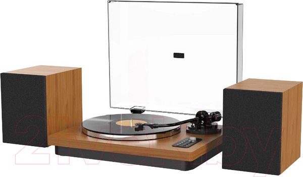 Изображение товара Проигрыватель виниловых пластинок Alive Audio Symphony Dark Wood c Bluetooth / AA-SAY-01-DW