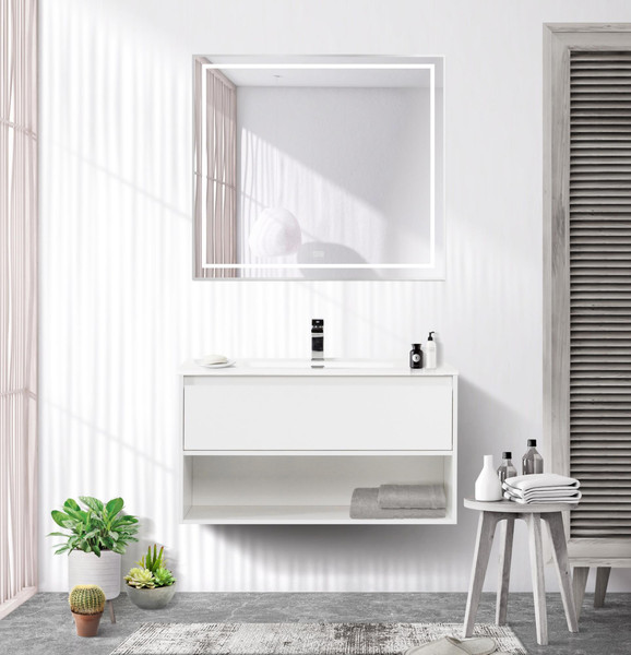 Изображение товара Зеркало BelBagno SPC-KRAFT-900-800-LED-TCH-WARM
