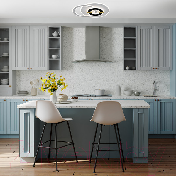 Изображение товара Люстра ESCADA 10269/3 LED (белый/черный/золото)