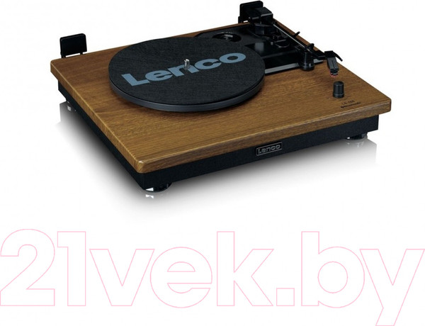 Изображение товара Проигрыватель виниловых пластинок Lenco С Bluetooth и комплект динамиков / LS-100WD (древесина)