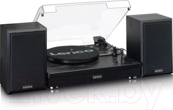 Изображение товара Проигрыватель виниловых пластинок Lenco LS-101BK (черный)