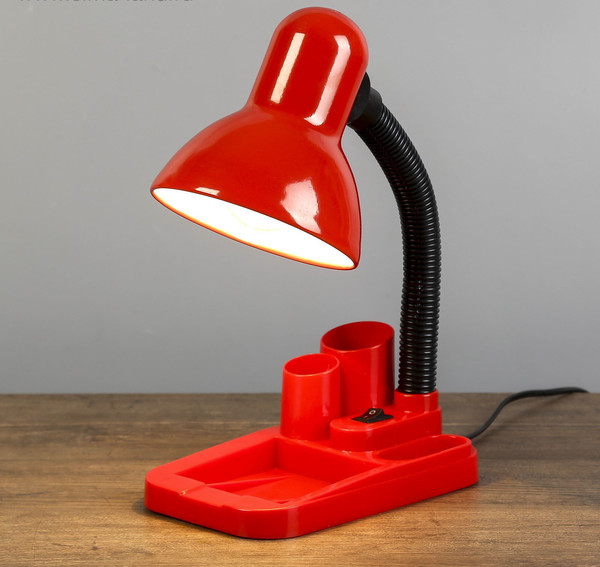 Изображение товара Настольная лампа Risalux Мудрец 4063991 (красный)