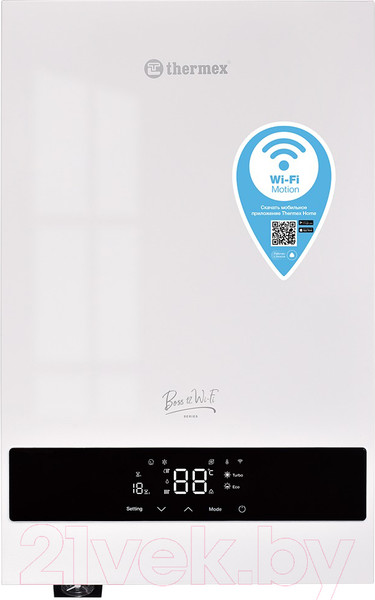 Изображение товара Электрический котел Thermex Boss 12 Wi-Fi (белый)
