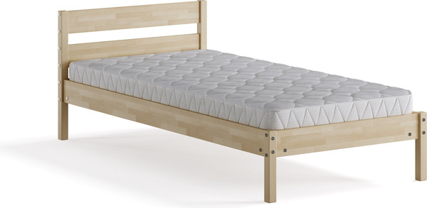 Изображение товара Односпальная кровать Домаклево Мечта 80x190 (береза/натуральный)